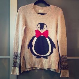 A&F penguin sweater